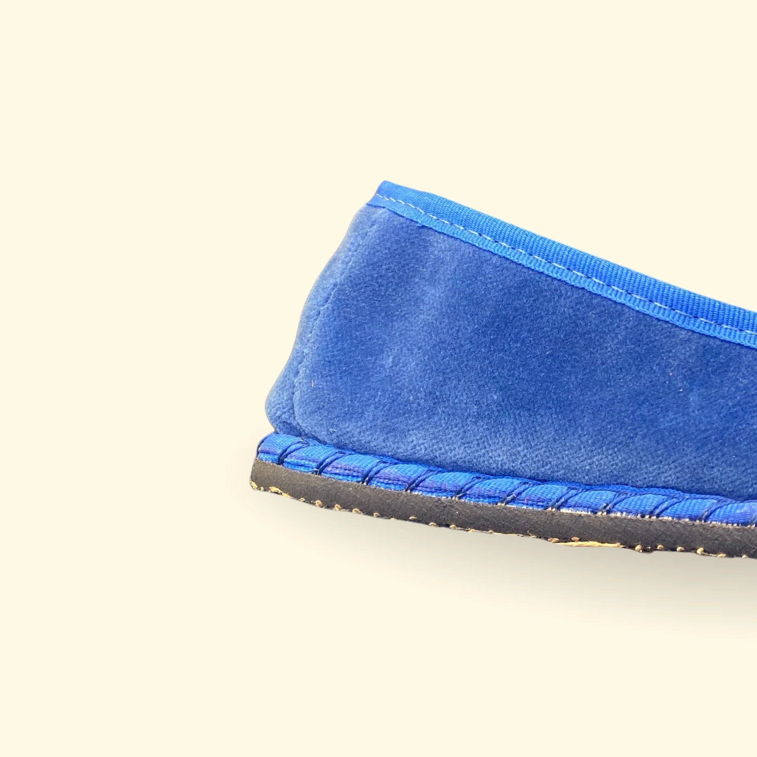 Veneciana terciopelo azulón