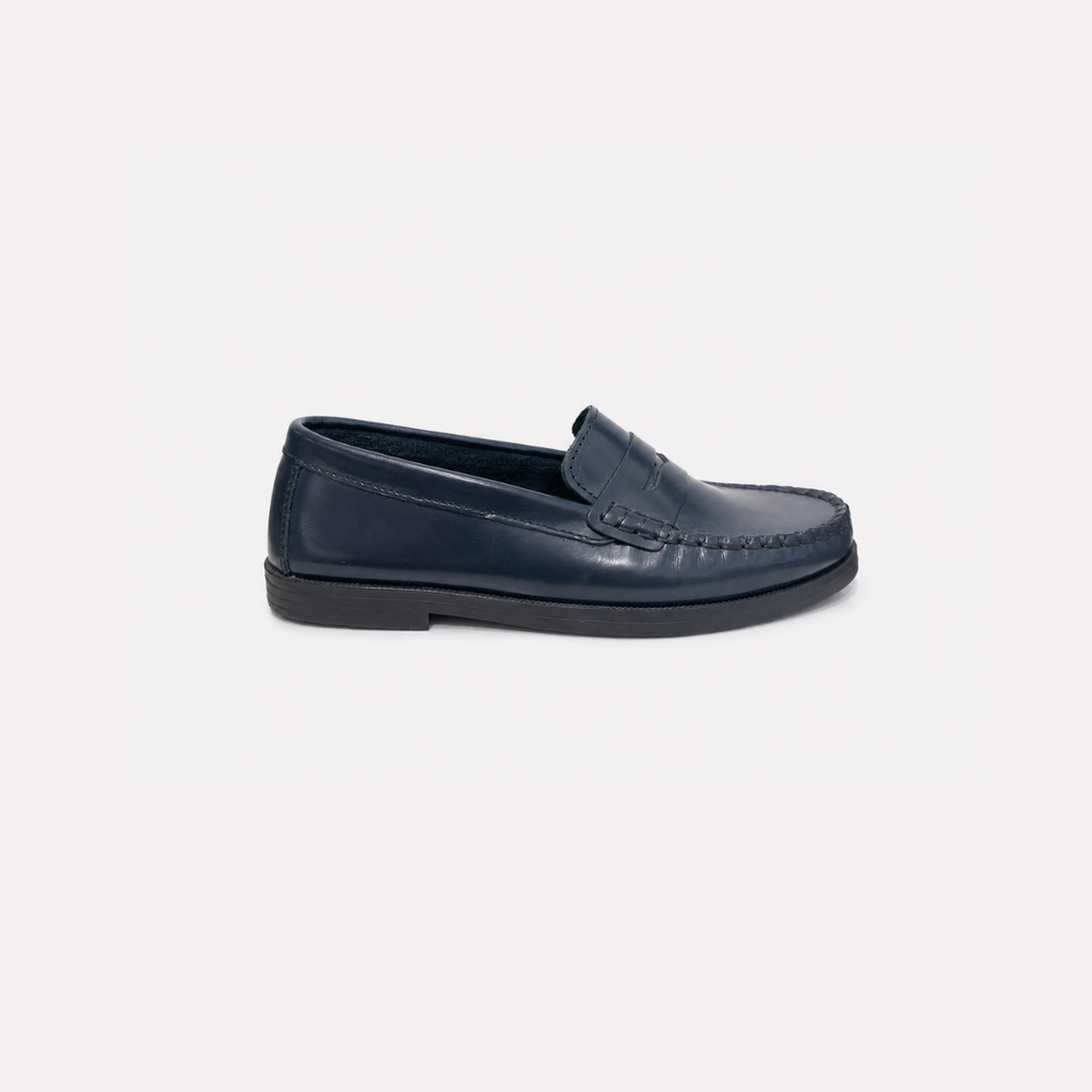 Mocasín marino de piel