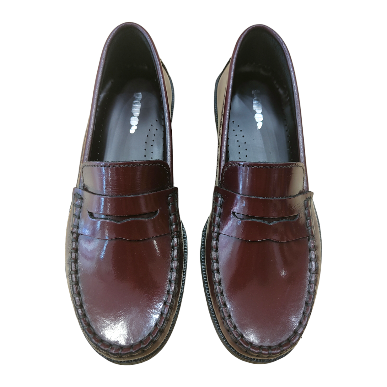 MOCASIN  CASTELLANO PIEL BURDEOS