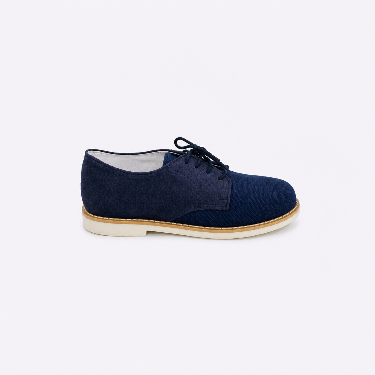 Blucher zapato serraje marino