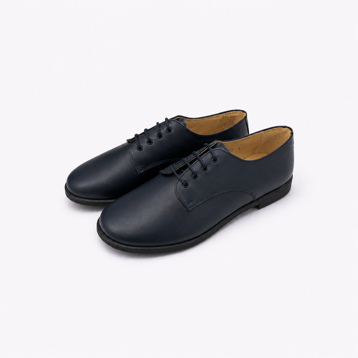 Blucher zapato piel marino