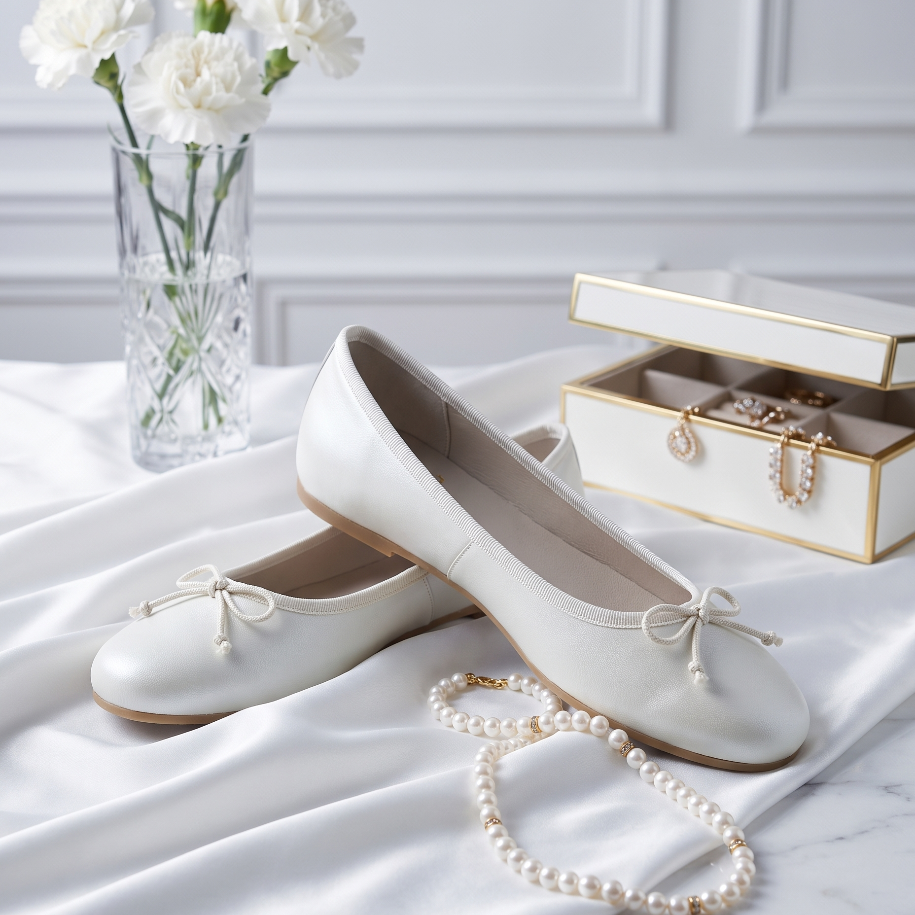 Bailarina de piel blanca