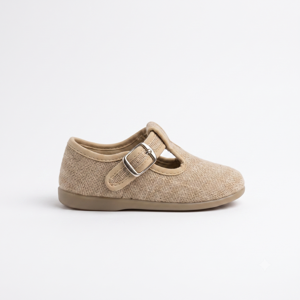 SANDALIA LINO TAUPE