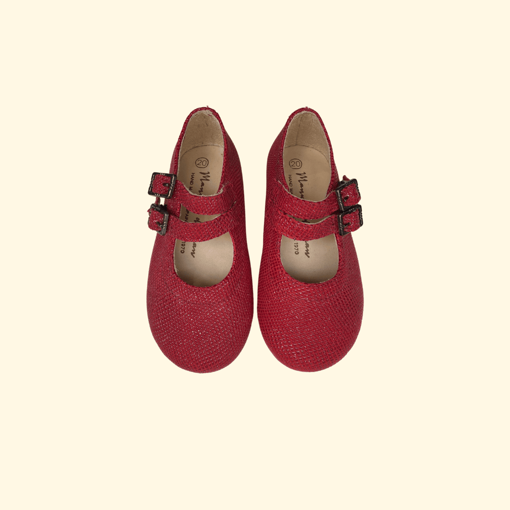 Mercedes bosmans rojo con brillo