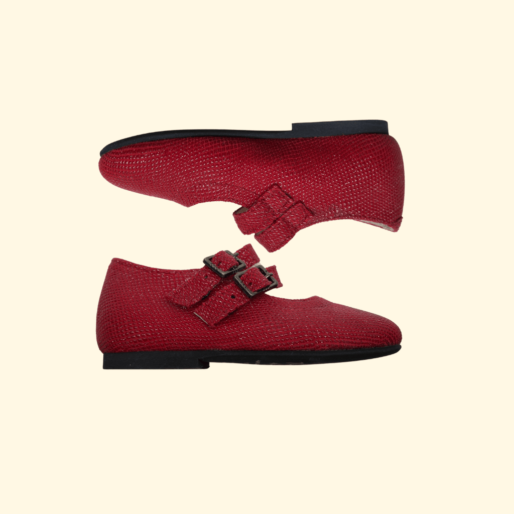 Mercedes bosmans rojo con brillo