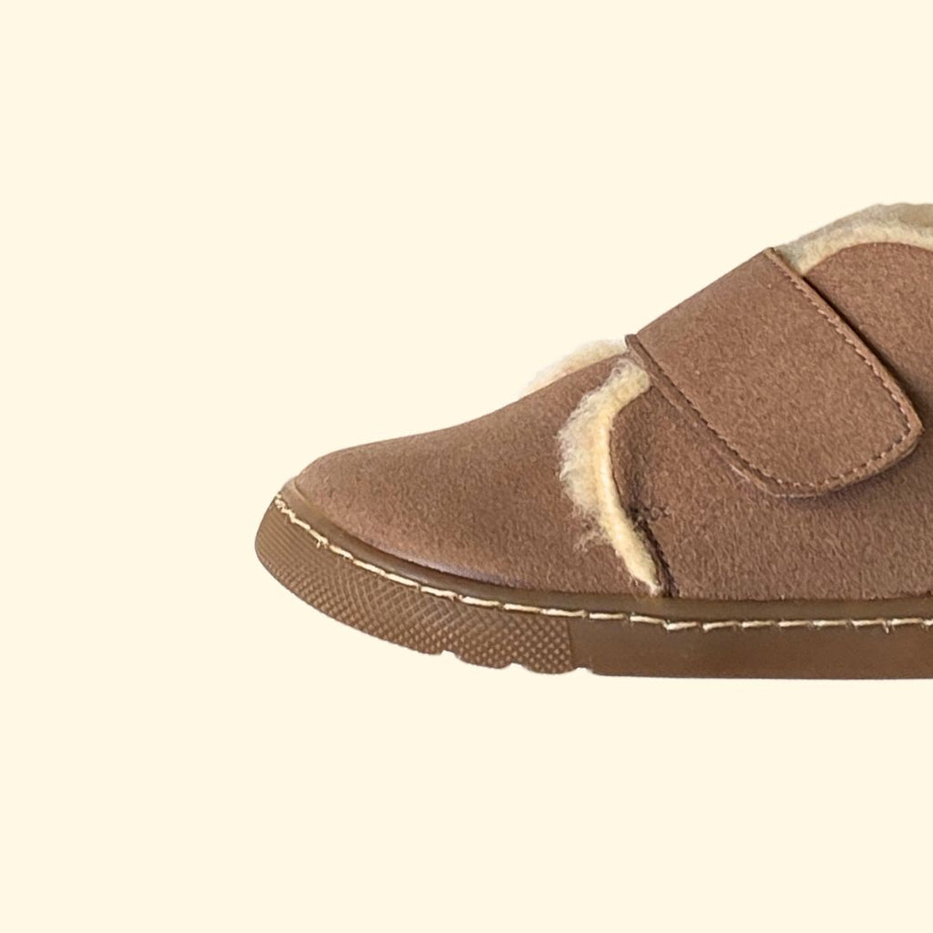 Bota borreguito piel marrón