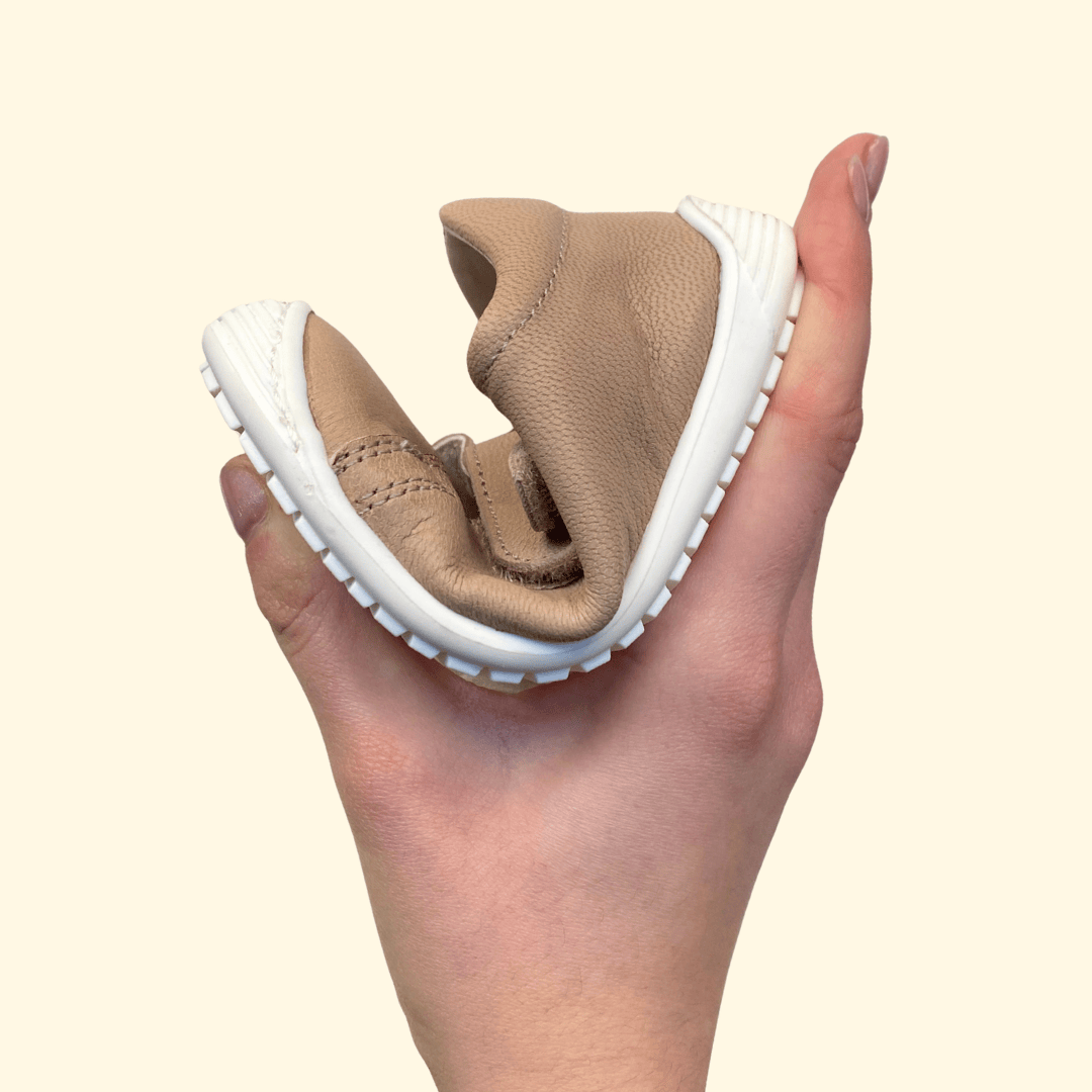 Flexi beige barefoot