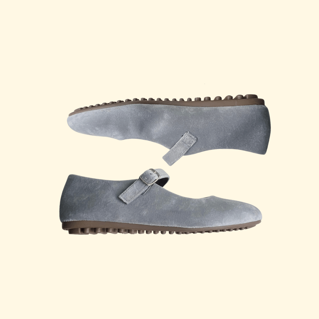 Lengua gris mercedes terciopelo