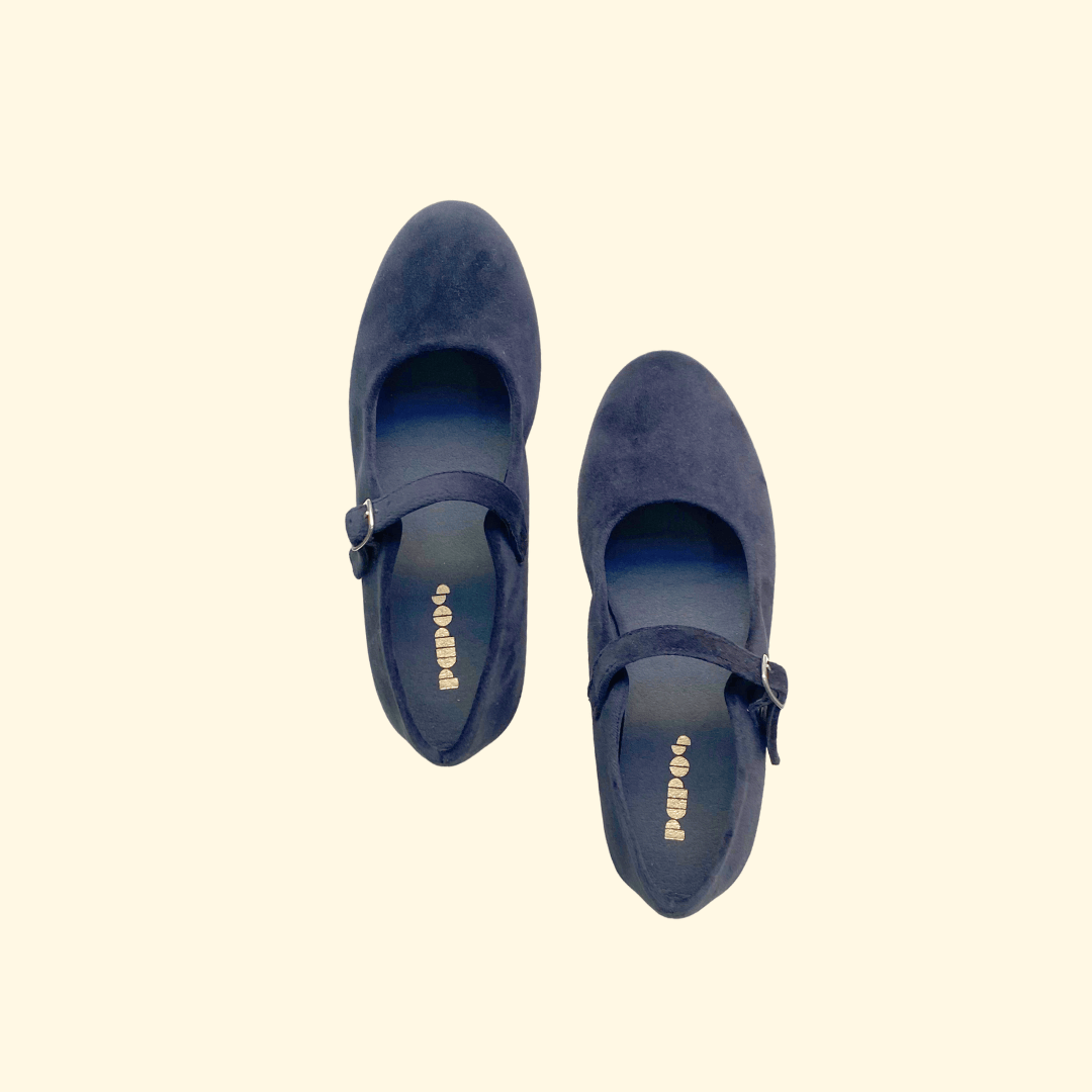 Lengua negro mercedes terciopelo