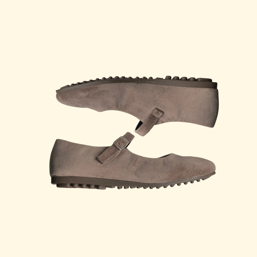 Lengua taupe mercedes terciopelo