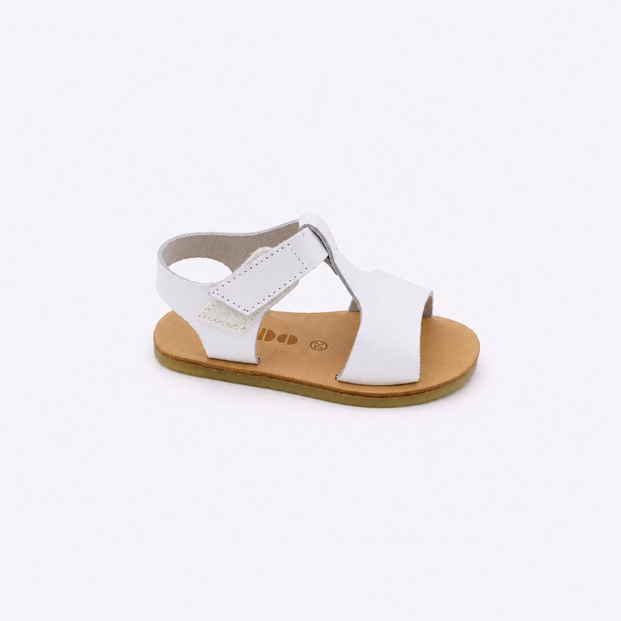 SANDALIA H BLANCO PIEL